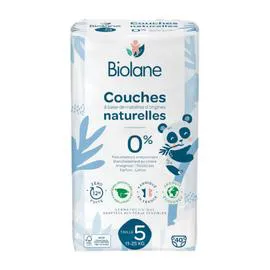 BIOLANE Couches bébé Taille 5, 11-25 kg x40
