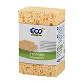 ECO+ Eponges végétales x2
