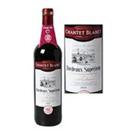 MARQUE REPÈRE, CHANTET BLANET AOC Bordeaux Supérieur vin rouge 75cl