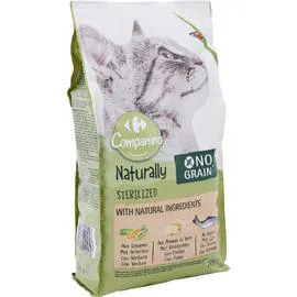 CARREFOUR COMPANINO Croquettes pour chat légumes saumon 2kg