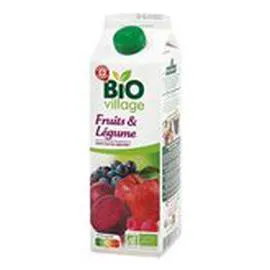 MARQUE REPÈRE, BIO VILLAGE Pur jus de fruits Bio 1l