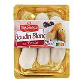 MARQUE REPÈRE, TRADILÈGE Boudins blancs Au porto x3 375g