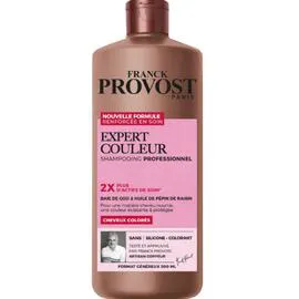 FRANCK PROVOST Shampoing Cheveux Colorés, Méchés Ou Décolorés Protège L'Eclat De La Couleur 500ml