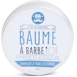 CRAVE Big Moustache Baume A Barbe - Cire D'abeille Et Odeur Citron 90g