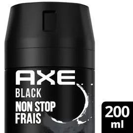 AXE Déodorant homme Black Non-Stop Frais 200ml