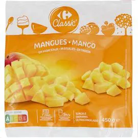 CARREFOUR Mangues en morceaux 450g