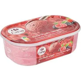 CARREFOUR EXTRA Sorbet fruits rouges 1l