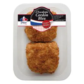 CARREFOUR LE BOUCHER Escalope cordon bleu 300g