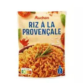 AUCHAN Riz à la provençale sachet prêt en 2 min 250g