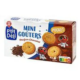MARQUE REPÈRE, P'TIT DÉLI Mini goûters Chocolat 168g