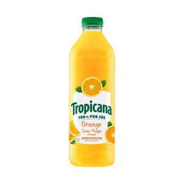 TROPICANA Pur jus d'orange Sans pulpe 1,5l