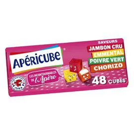 APÉRICUBE Fromage apéritif Incontournable de l'Apéro 250g