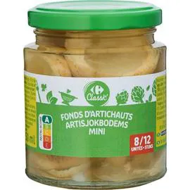CARREFOUR CLASSIC' Mini fonds d'artichauts 110g