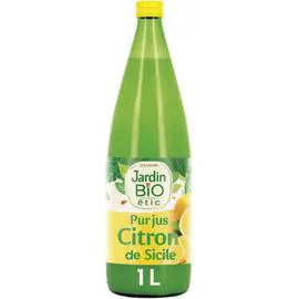 LÉA NATURE, JARDIN BIO ÉTIC Jus citron Bio 1l