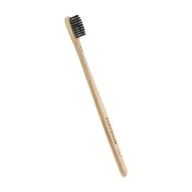 ELGYDIUM Brosse à dents souple éco-responsable en bois l'unité