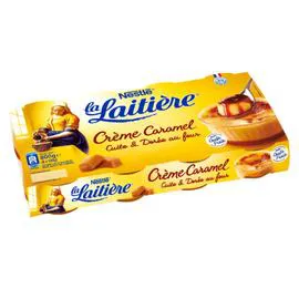 NESTLÉ, LA LAITIÈRE Crème caramel 8x100g