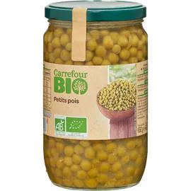 CARREFOUR BIO Petits pois bio 420g