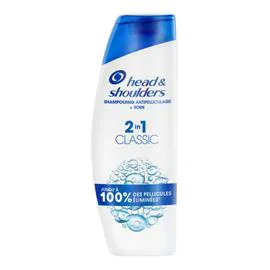 HEAD & SHOULDERS Classic 2en1 shampoing antipelliculaire 300ml