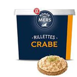 MARQUE REPÈRE, RONDE DES MERS Rillettes crabe 150g