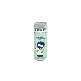 SPUNKY Citron vert et gingembre Bio 250ml