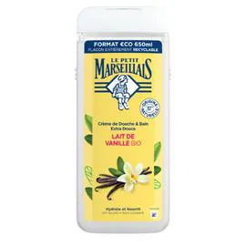 LE PETIT MARSEILLAIS Gel Douche lait de vanille 650ml