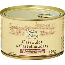 REFLETS DE FRANCE Plat cuisiné Cassoulet 420g
