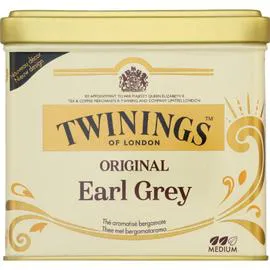 TWININGS Thé noir Original Earl Grey 200g