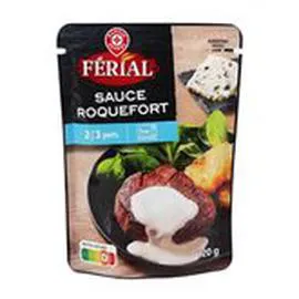 MARQUE REPÈRE, FÉRIAL Sauce roquefort Ferial 120g