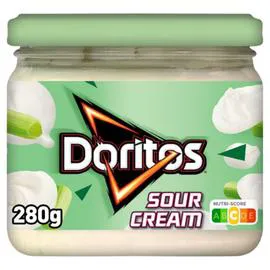 DORITOS Sauce apéritif pour tortilla goût crème aigre 280g
