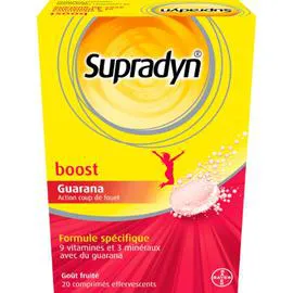 SUPRADYN Complément alimentaire boost guarana x20
