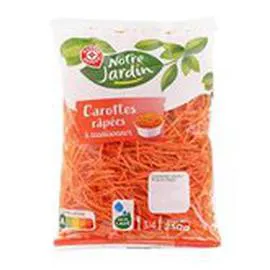  Carottes râpées Notre Jardin 250g