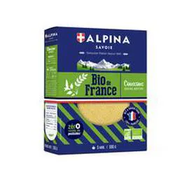 ALPINA SAVOIE Couscous grains moyen bio sans résidu de pesticides 500g