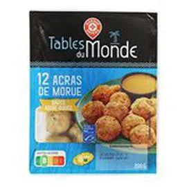MARQUE REPÈRE, TABLES DU MONDE Accras de morue 200g