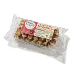 BISCUITERIE BOURDON Gaufres liégeoises sucre 7x55g