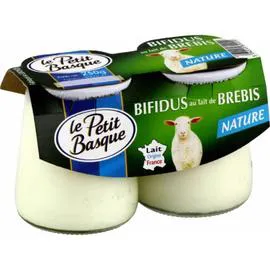 Yaourt de brebis bifidus nature (2x125g)
