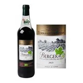 MARQUE REPÈRE, TERRASSES D'AUTAN AOC vin rouge Bergerac Bio 75cl