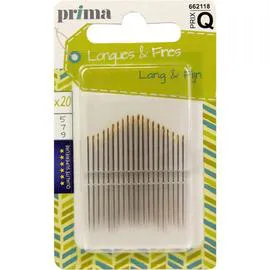 LA BROSSE ET DUPONT, PRIMA Aiguilles Sup Lg Fine X20 l'unité