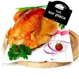 CARREFOUR Poulet rôti épicé l'unité