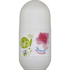 MONOPRIX BIO Déodorant bille efficacité 24h Hibiscus 50ml
