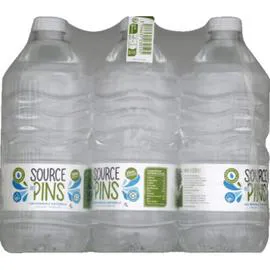 MONOPRIX Eau minérale naturelle plate 6x1l