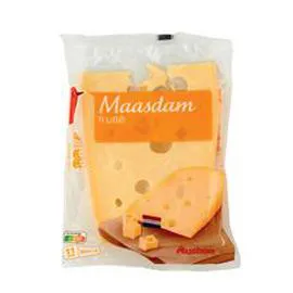AUCHAN Maasdam Hollandais tendre et fruité 330g