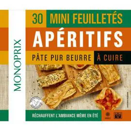 MONOPRIX 30 mini feuilletes aperitifs 420g