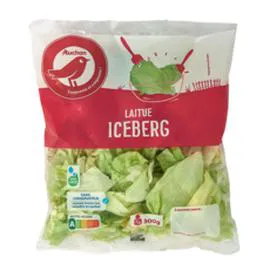 AUCHAN Laitue iceberg 300g