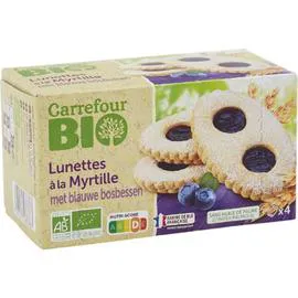 CARREFOUR BIO Lunettes bio à la myrtille 200g