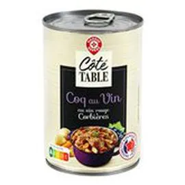 MARQUE REPÈRE, CÔTÉ TABLE Coq au vin 400g