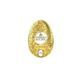 FERRERO, FERRERO ROCHER Oeuf chocolat au lait noisettes 100g