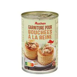 AUCHAN Garniture pour bouchées à la reine 400g