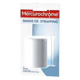 MERCUROCHROME Bandage-pansement Bande de strapping l'unité