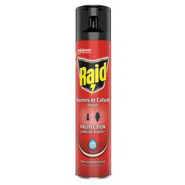RAID Aérosol Répulsif Fourmis et Cafards 300ml