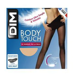 DIM Collants Body Touch Voile noir - Taille 4 l'unité